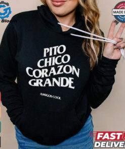 Official Pito Chico Corazon Grande Amigos Cool t shirt