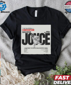 Official Poster The Baseball Convention Keynote Speakers Ben Joyce Fastest Pitch In MLB Since 2008 t shirt
