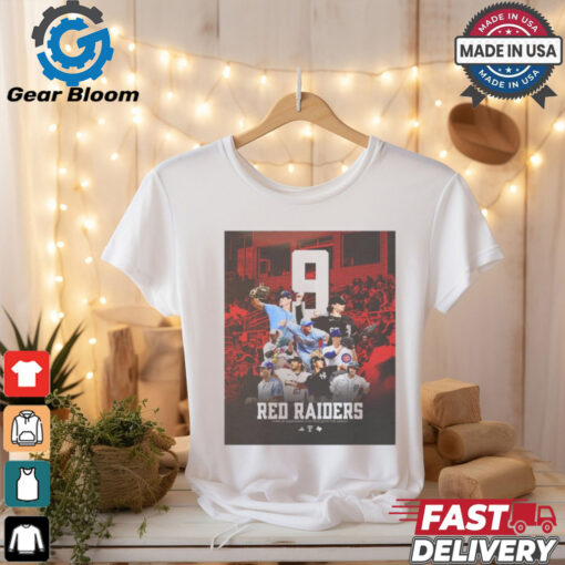 Official Red Raiders Made An Appearance In An Mlb Game This Season 9 Poster t shirt