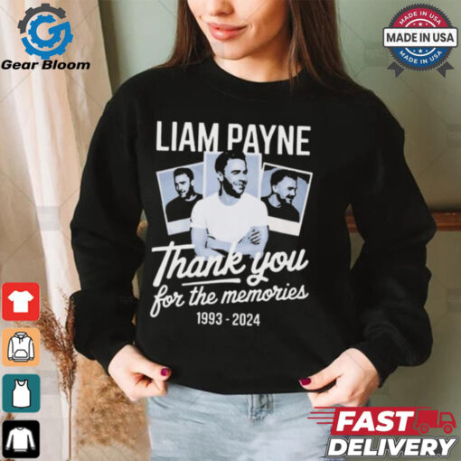 Official Rip Liam Payne One Direction Thank You For The Memories 1993 2024 t shirt