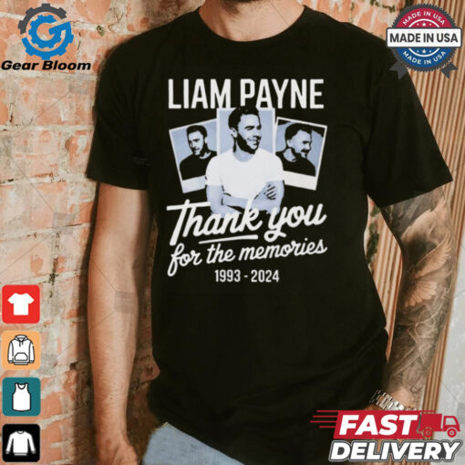 Official Rip Liam Payne One Direction Thank You For The Memories 1993 2024 t shirt