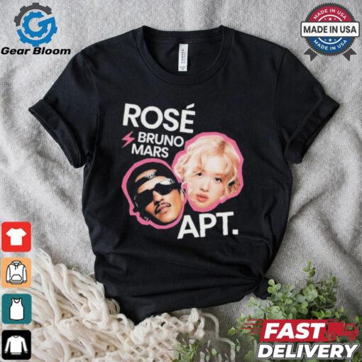 Official Rosé And Bruno Mars APT Bootleg T Shirt