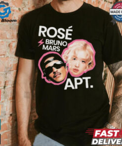 Official Rosé And Bruno Mars APT Bootleg T Shirt