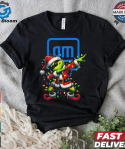 Official Santa Grinch Dabbing General Motors Merry Christmas Light Shirt