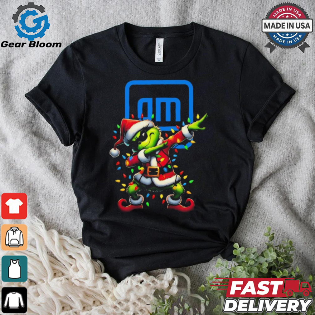 Official Santa Grinch Dabbing General Motors Merry Christmas Light Shirt Official Santa Grinch Dabbing General Motors Merry Christmas Light Shirt