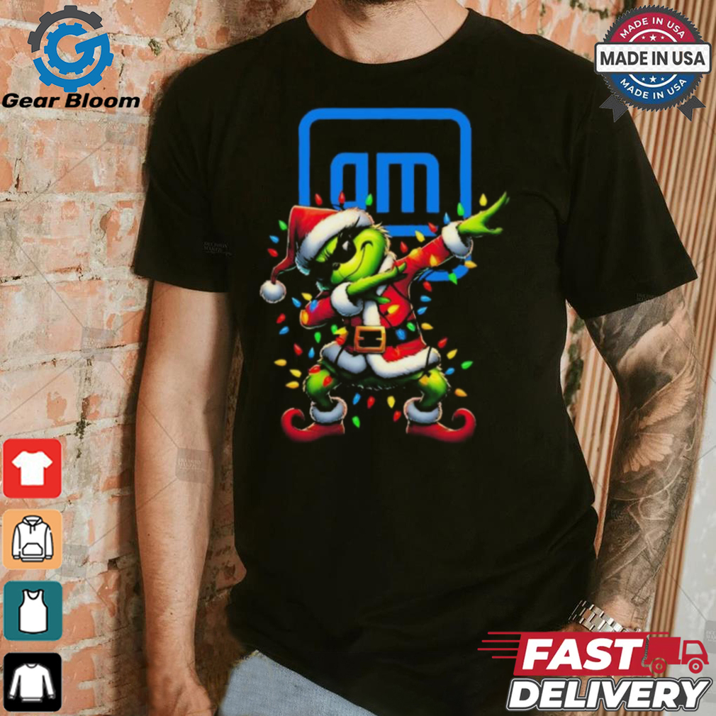 Official Santa Grinch Dabbing General Motors Merry Christmas Light Shirt Official Santa Grinch Dabbing General Motors Merry Christmas Light Shirt
