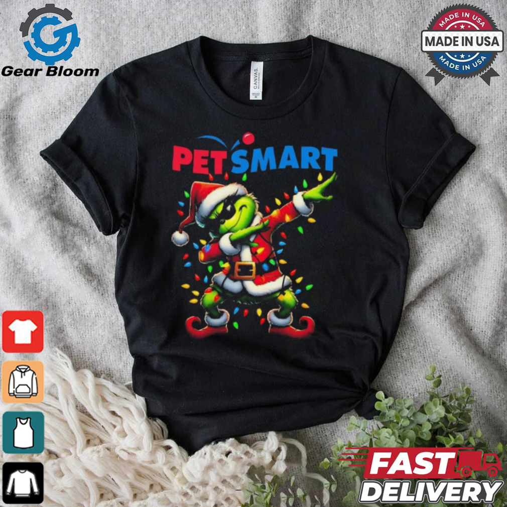 Official Santa Grinch Dabbing PetSmart Merry Christmas Light Shirt Official Santa Grinch Dabbing PetSmart Merry Christmas Light Shirt