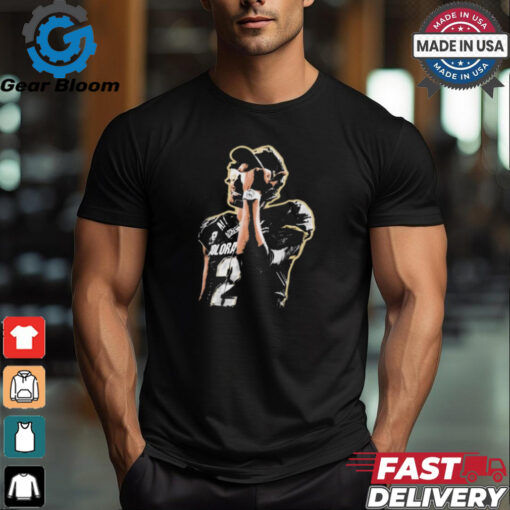 Official Shedeur Sanders Colorado Buffaloes NCAA Player Painting t shirt