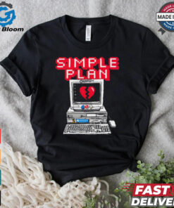 Official Simple Plan Computer 2024 t shirt