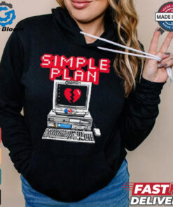 Official Simple Plan Computer 2024 t shirt