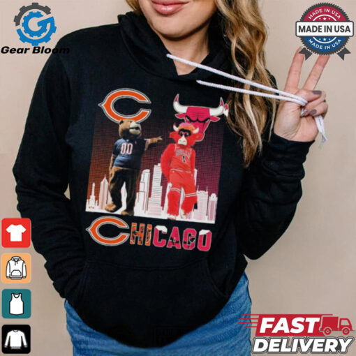 Official Staley Da Bear X Benny Mascot Chicago Sport Teams Shirt