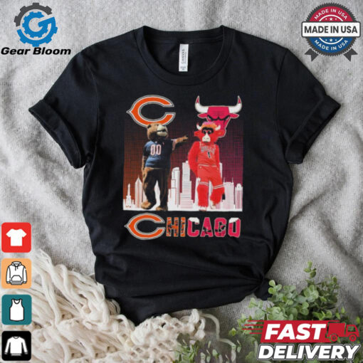 Official Staley Da Bear X Benny Mascot Chicago Sport Teams Shirt