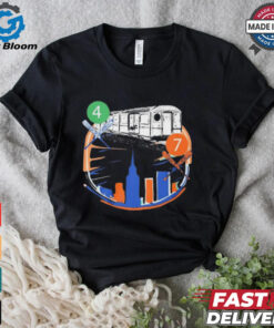 Official Subway Series NYC New York Yankees at New York Mets MLB t shirt