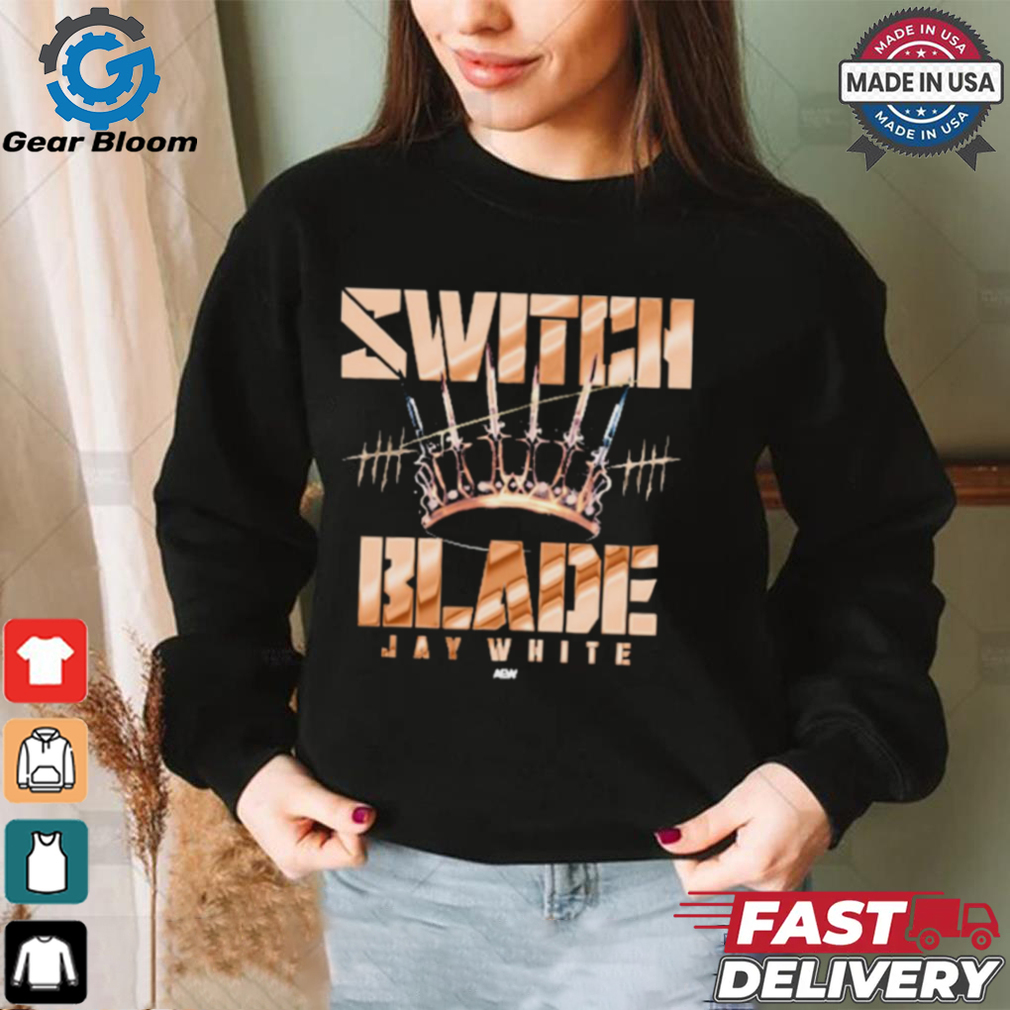 Official Switch Blade Jay White – King Me AEW t shirt Official Switch Blade Jay White – King Me AEW t shirt