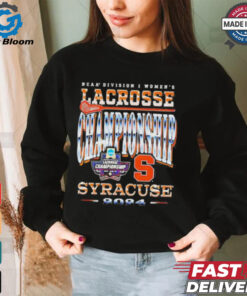 Official Syracuse Lacrosse 2024 NCAA Division I Women’s Championship T Shirt