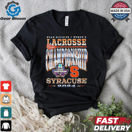 Official Syracuse Lacrosse 2024 NCAA Division I Women’s Championship T Shirt