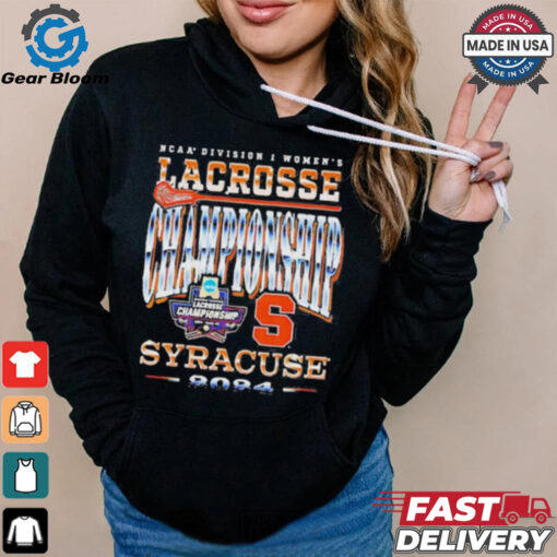 Official Syracuse Lacrosse 2024 NCAA Division I Women’s Championship T Shirt