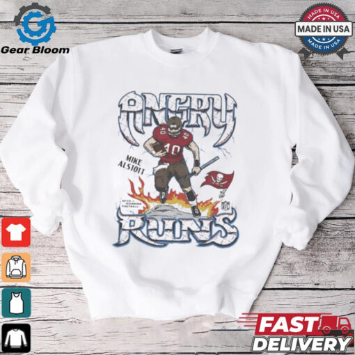 Official Tampa Bay Buccaneers Angry Runs Mike Alstott NFL t shirt