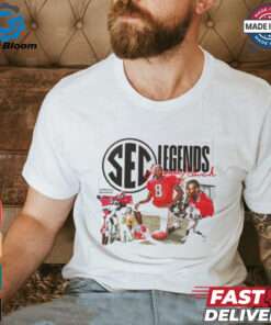 Official Terrence Edwards Georgia Football SEC Legends Class Of 2024 Shirt