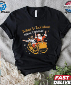 Official The Boys Are Back In Town Merry Christmas Shirt