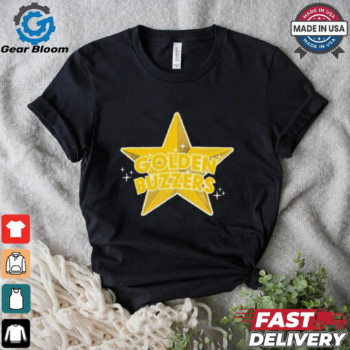 Official The Cramer Games Golden Buzzers t shirt