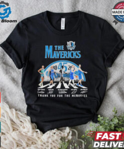 Official The Dallas Mavericks 2024 Thank You For The Memories T Shirt