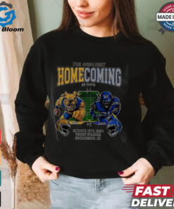 Official The Greatest homecoming on Earth North Carolina A and T Aggies vs Hampton Pirates mascot 2024 shirt