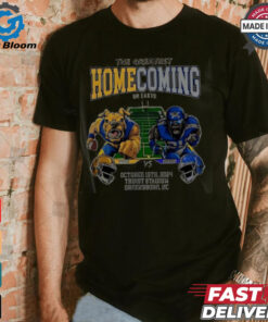 Official The Greatest homecoming on Earth North Carolina A and T Aggies vs Hampton Pirates mascot 2024 shirt