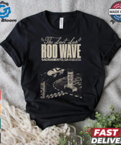 Official The Last Lap Rod Wave October 25 2024 Golden 1 Center Sacramento, CA Poster shirt