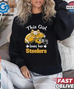 Official This Girl Loves Her Steelers Shirt