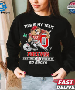 Official This Is My Team Forever Ohio State Buckeyes Go Bucks Shirt