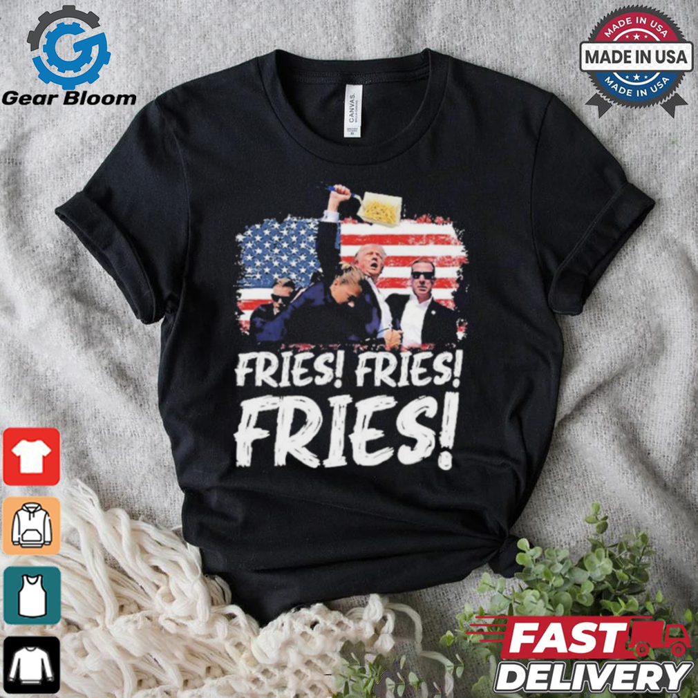 Official Trump McDonald’s Fries Fries Fries Shirt Official Trump McDonald’s Fries Fries Fries Shirt