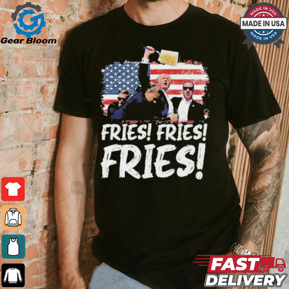 Official Trump McDonald’s Fries Fries Fries Shirt Official Trump McDonald’s Fries Fries Fries Shirt