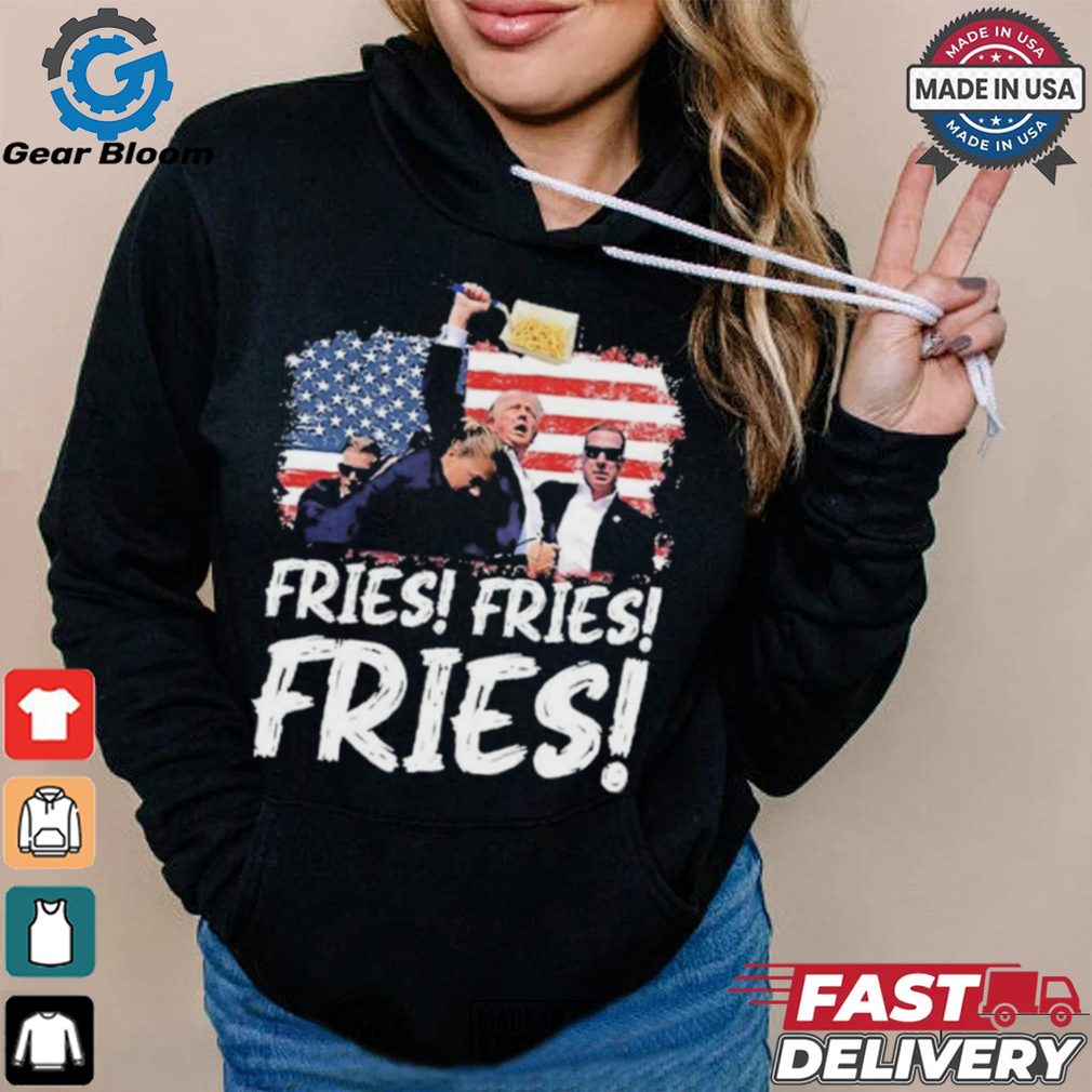 Official Trump McDonald’s Fries Fries Fries Shirt Official Trump McDonald’s Fries Fries Fries Shirt