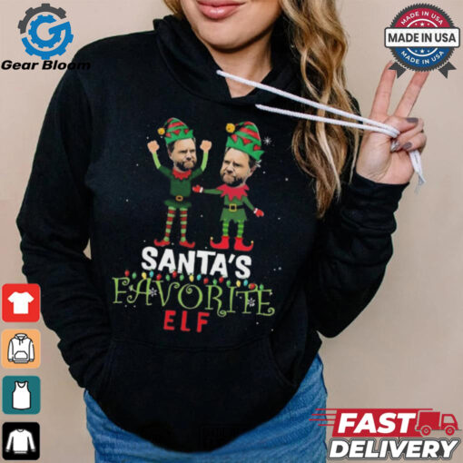 Official Trump Vance Make Christmas Great Again Santa’s Favorite Elf 2024 Shirt