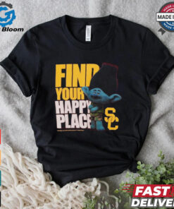 Official USC Trojans Find Your Happy Place Branch Trolls t shirt