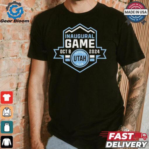 Official Utah Hockey 2024 Inaugural Game October 8, 2024 shirt