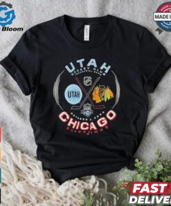 Official Utah Hockey Vs Chicago Blackhawks 2024 Inaugural Game October 8, 2024 shirt