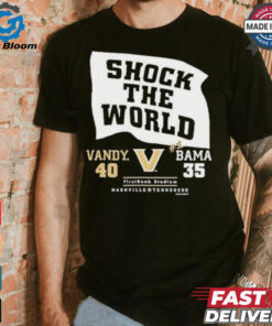 Official Vandy 40 35 Bama Vanderbilt Commodores Shock The World 2024 Shirt