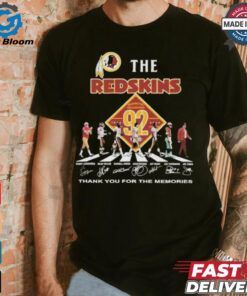 Official Washington Redskins Thank You For The Memories Of 92 Years 1932 2024 T Shirt