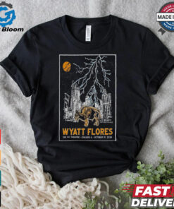 Official Wyatt Flores The Vic Theatre October 31 2024 Chicago, IL Tour Poster Shirt