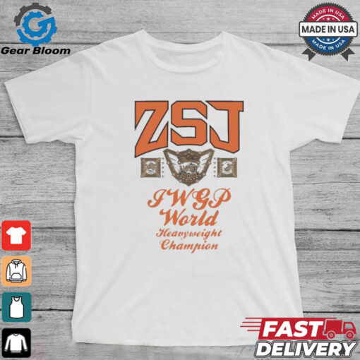 Official Zack Sabre Jr 11th Champion ZST TWGP World T shirt