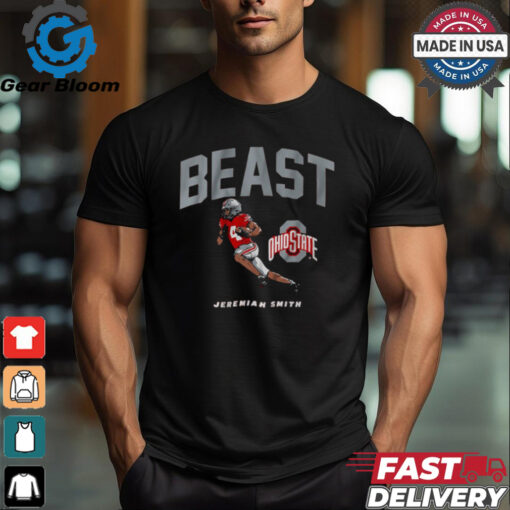 Ohio State Buckeyes Football Jeremiah Smith Beast t shirt