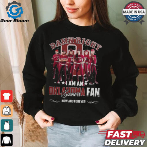 Oklahoma Sooners I Am Sooners Fan Now And Forever All Roster 2024 Tee