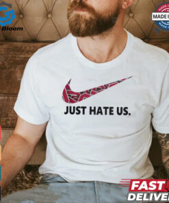 Oklahoma Sooners NCAA Just Hate Us shirt