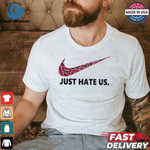 Oklahoma Sooners NCAA Just Hate Us shirt