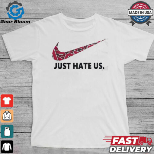 Oklahoma Sooners NCAA Just Hate Us shirt