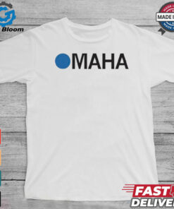 Omaha The Blue Dot of Nebraska logo shirt