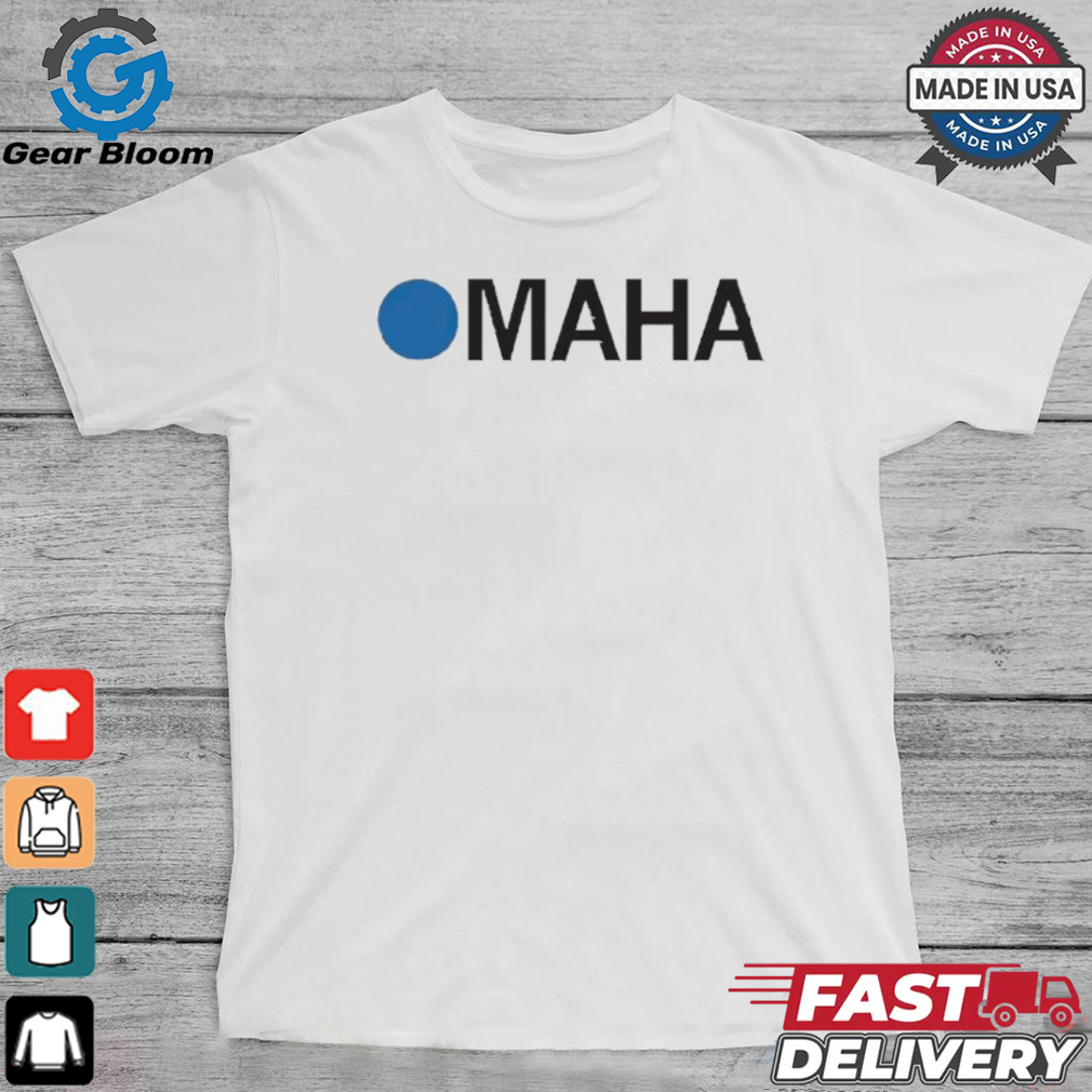 Omaha The Blue Dot of Nebraska logo shirt Omaha The Blue Dot of Nebraska logo shirt