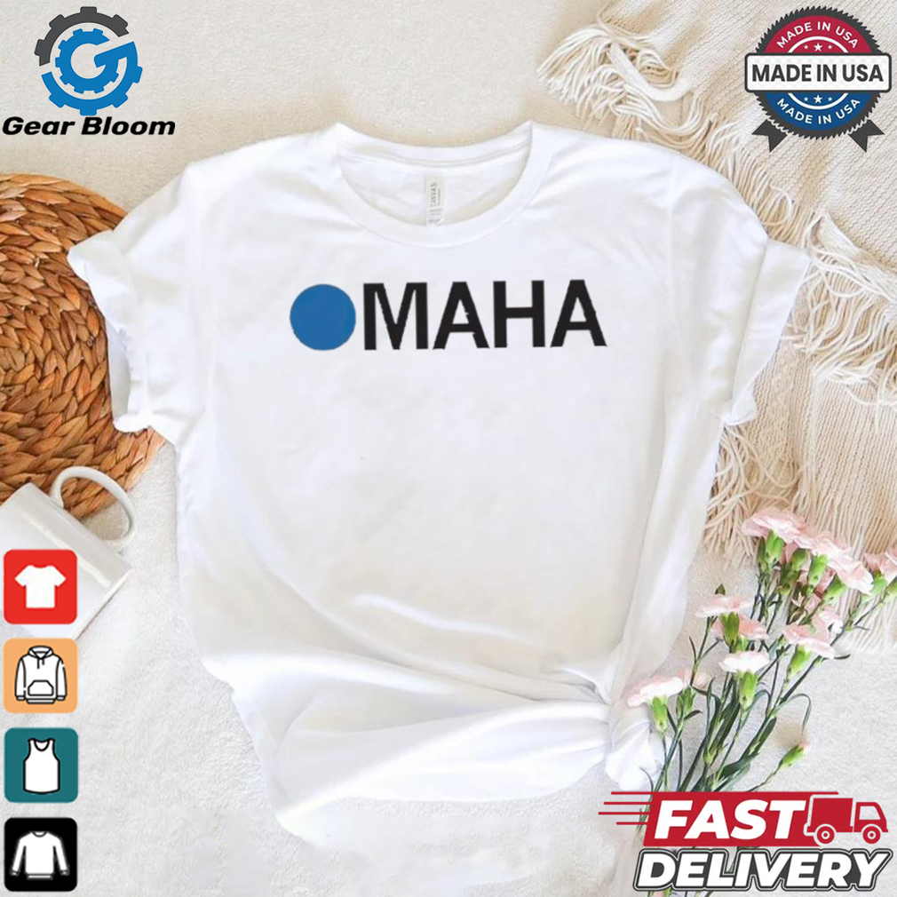 Omaha The Blue Dot of Nebraska logo shirt Omaha The Blue Dot of Nebraska logo shirt